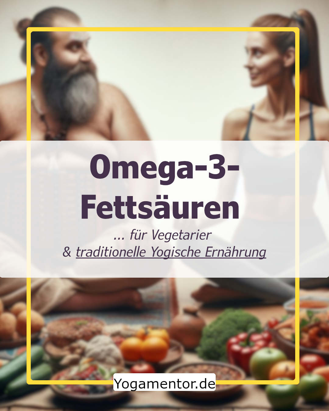 Omega-3-Fettsäuren für Vegetarier aus Yoga-Perspektive