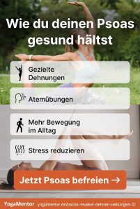 Wie du deinen Psoas gesund erhältst