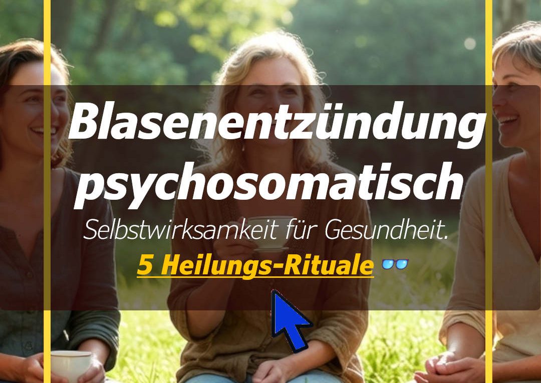 Blasenentzündung psychosomatisch - Warum das passiert und 5 Heilungs-Rituale