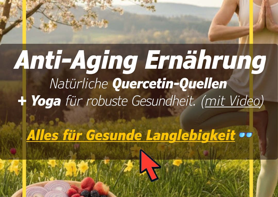 Natürliche Anti-Aging-Ernährung - 8 Quercetin-reiche Lebensmittel + Alternativen zu Supplements für robuste Gesundheit (Mit Video)