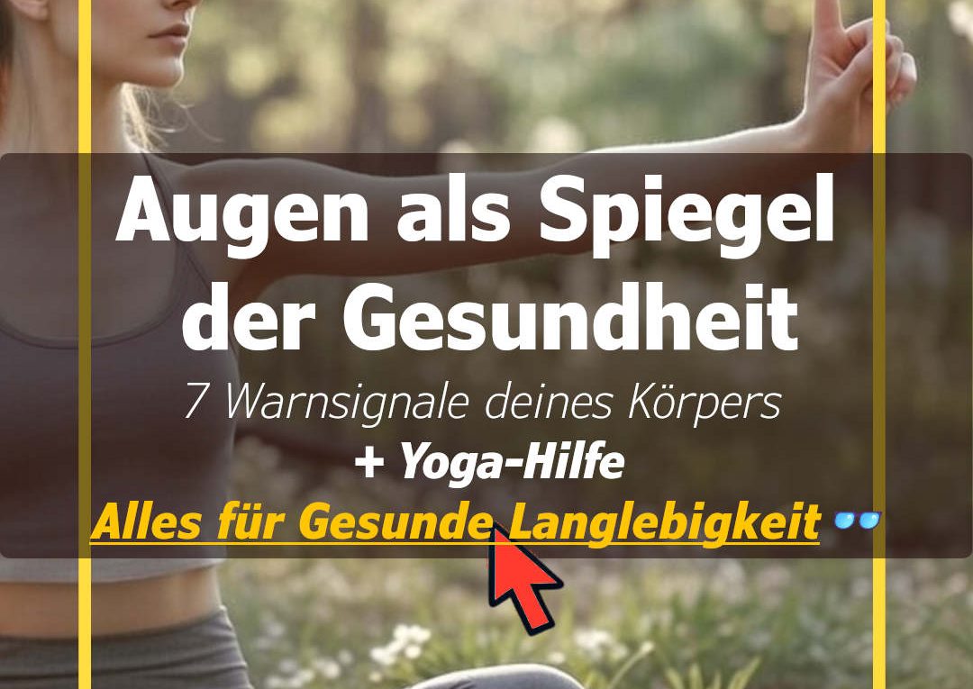 Yoga zur Förderung der Augengesundheit -. Augen Gesundheit Yoga - Augen als Spiegel der Gesundheit - 7 Warnsignale deines Körpers + Yoga-Hilfe