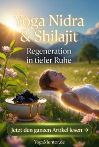Yoga Nidra und Shilajit - Regeneration in tiefster Ruhe