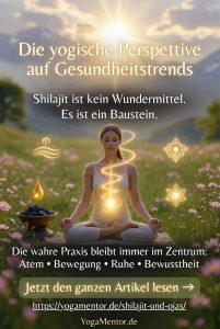 Yoga-Perspektive auf Shilajit - die Praxis macht den Unterschied